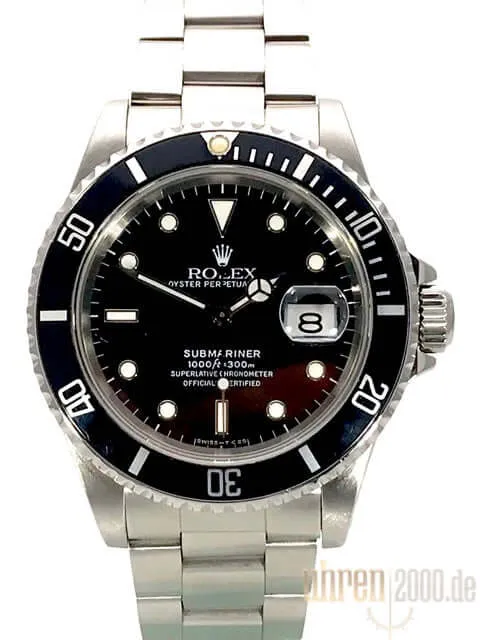 Rolex Submariner Date 16610 gebraucht aus 1991 E-Serie