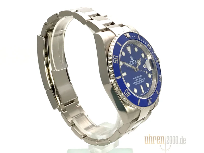Rolex Submariner Date Weißgold gebraucht aus 2016 LC100