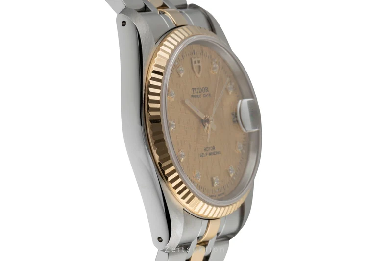 Tudor Prince Date steel / gold automatic men's watch 74033 [2503778]