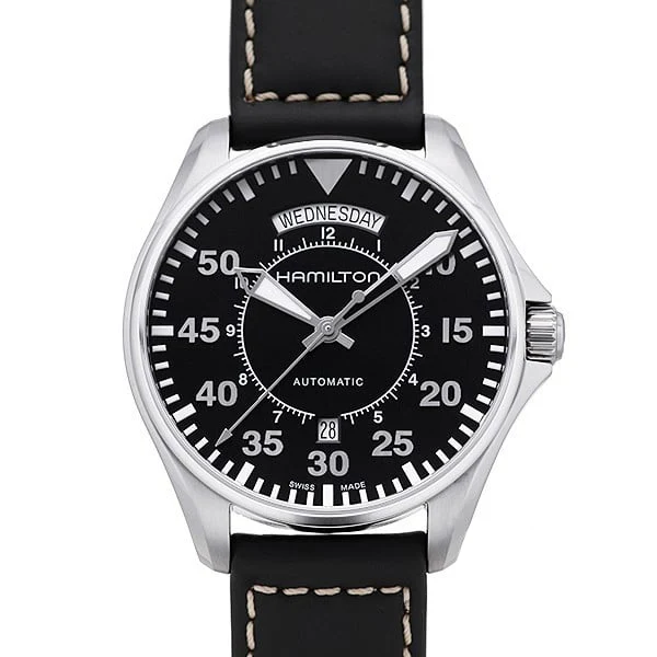Hamilton Khaki Aviation Pilot Day Date Auto