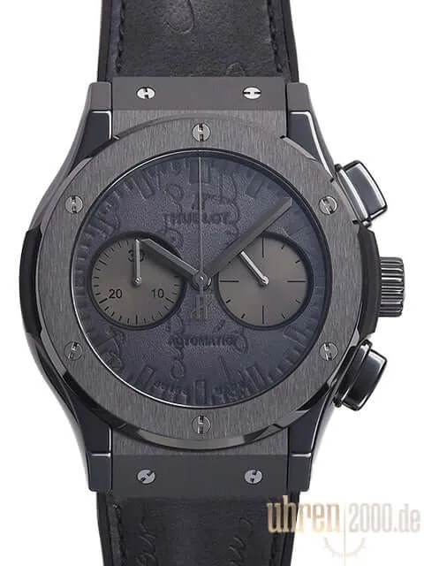 Hublot Classic Fusion Chronograph Berluti Scritto All Black 521.CM.0500.VR.BER17