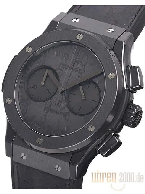 Hublot Classic Fusion Chronograph Berluti Scritto All Black 521.CM.0500.VR.BER17