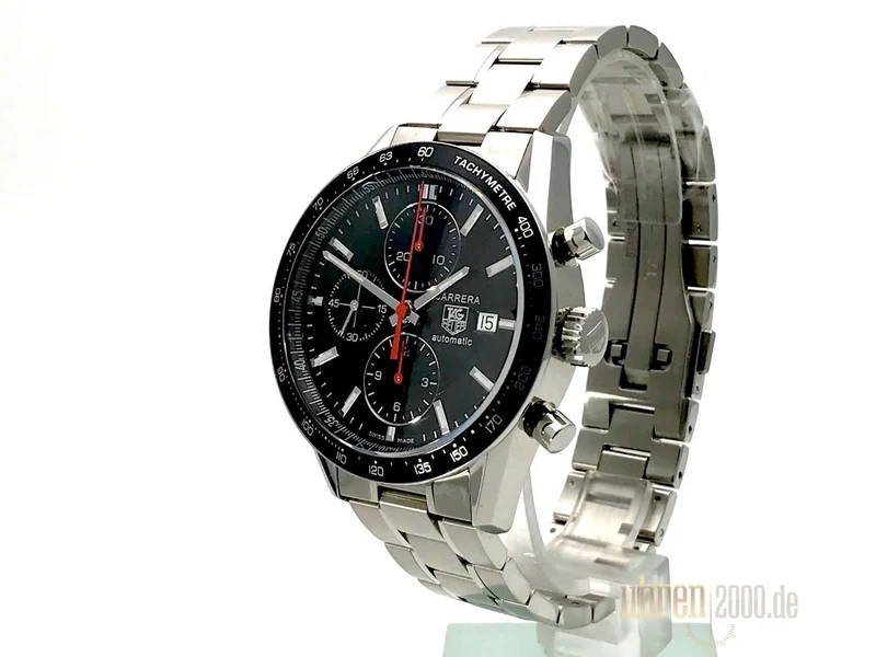 TAG Heuer Carrera Automatik Chronograph Calibre 16 CV2014.BA0786 ungetragen aus 2008