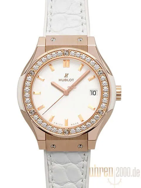 Hublot Classic Fusion Quarz 33 King Gold Diamonds 581.OE.2080.LR.1204