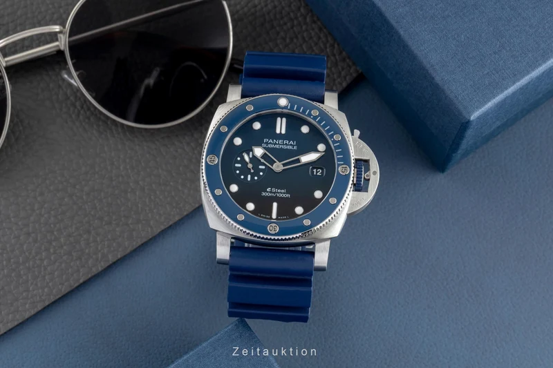 Panerai Submersible steel automatic men's watch PAM01289 LP: 11800EUR [2504326]