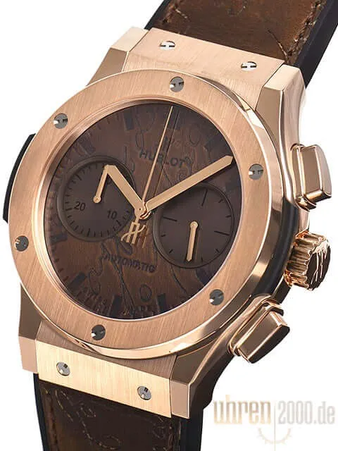 Hublot Classic Fusion Chronograph Berluti Scritto King Gold 521.OX.0500.VR.BER17