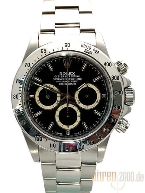 Rolex Daytona Edelstahl 16520 aus 1994 LC100 Mark IV Inverted 6 Full Set