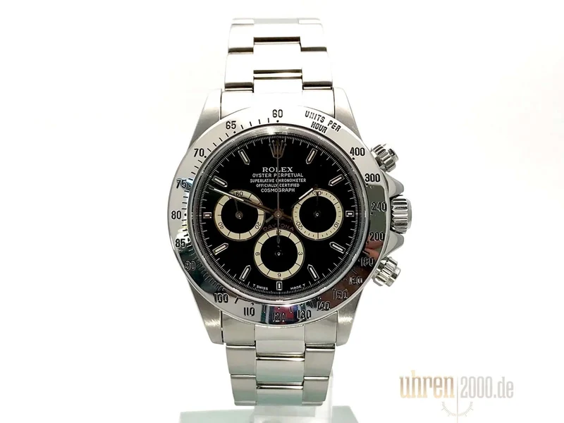 Rolex Daytona Edelstahl 16520 aus 1994 LC100 Mark IV Inverted 6 Full Set