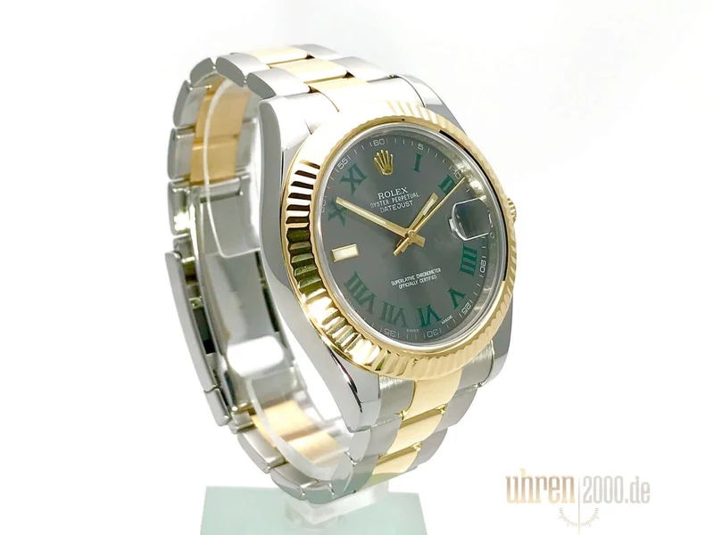 Rolex Datejust II 41 116333 Slate Römisch aus 2014