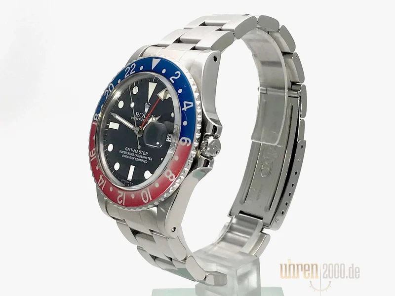 Rolex GMT Master Pepsi Ref. 16750 Matt Dial aus 1983 LC100