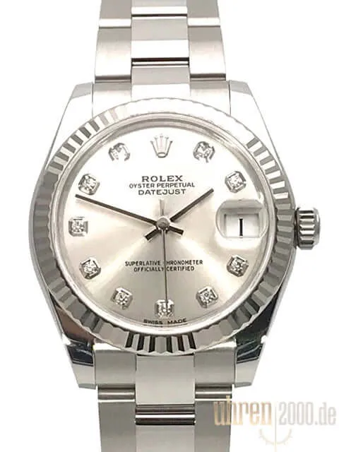 Rolex Datejust 31 178274 Silber Diamant