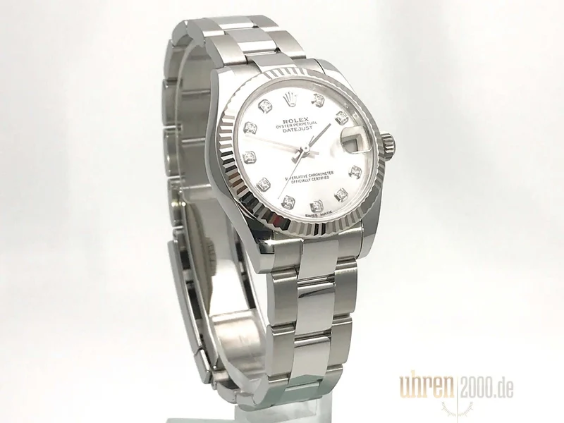 Rolex Datejust 31 178274 Silber Diamant