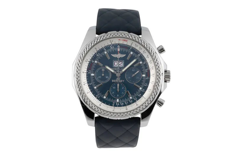 Breitling Bentley 6.75 chronograph steel automatic men's watch A44362 [2504207]
