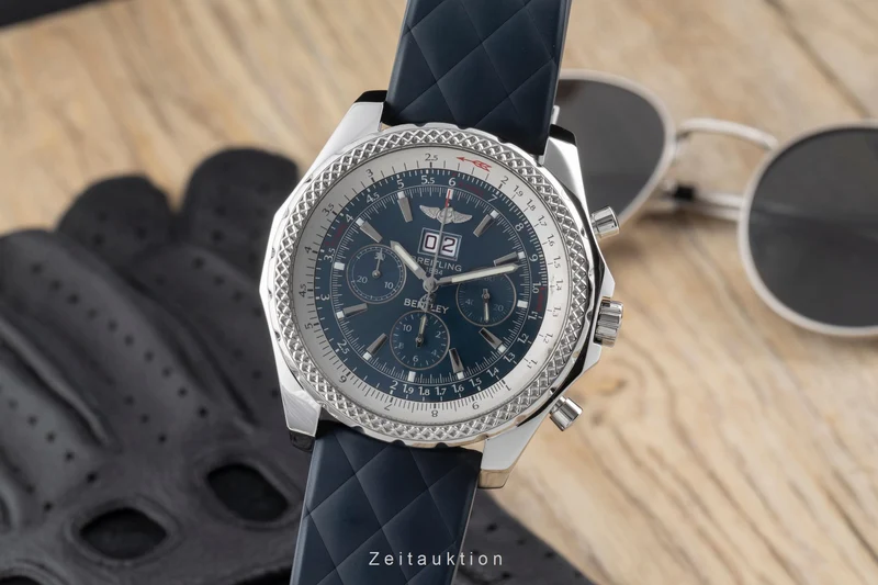 Breitling Bentley 6.75 chronograph steel automatic men's watch A44362 [2504207]
