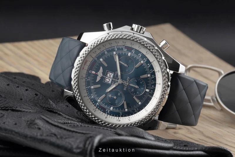 Breitling Bentley 6.75 chronograph steel automatic men's watch A44362 [2504207]