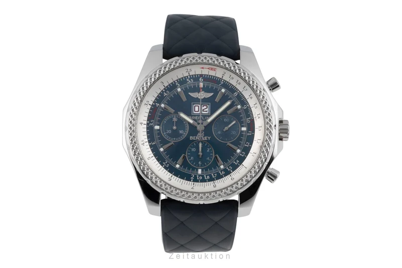 Breitling Bentley 6.75 chronograph steel automatic men's watch A44362 [2504207]