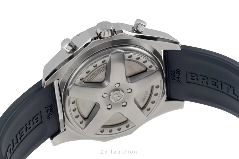 Breitling Bentley 6.75 chronograph steel automatic men's watch A44362 [2504207]