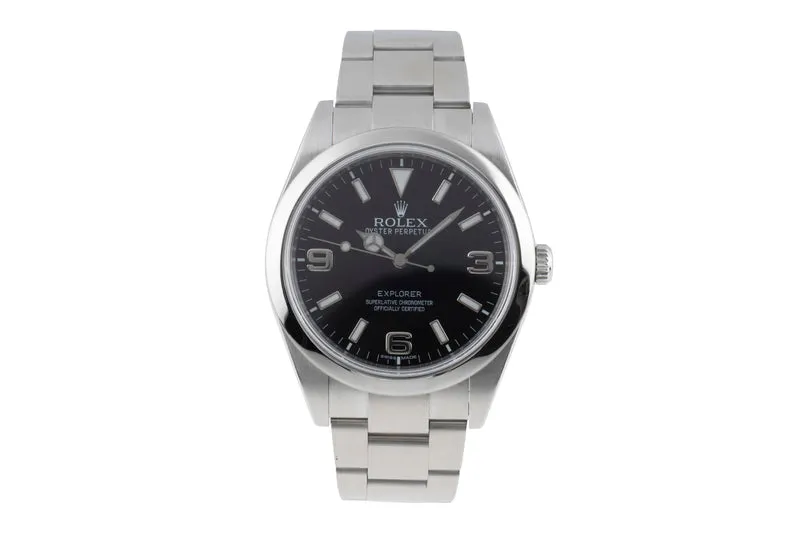 Rolex Explorer steel automatic men's watch 214270 [2504361]