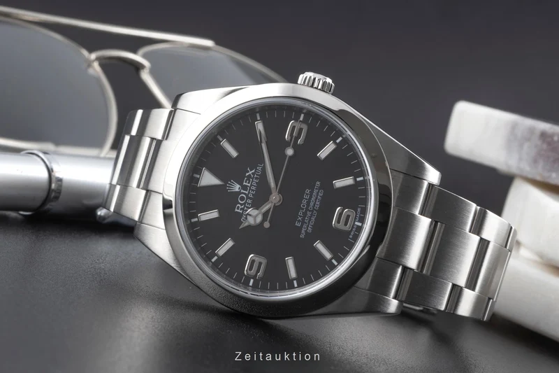 Rolex Explorer steel automatic men's watch 214270 [2504361]