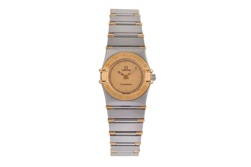 Omega Constellation steel / gold quartz women's watch 795.1080 [2502516]