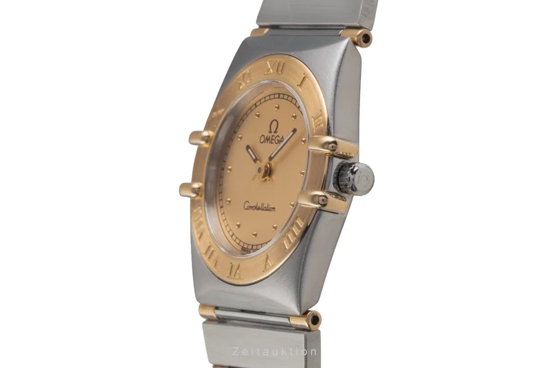 Omega Constellation steel / gold quartz women's watch 795.1080 [2502516]