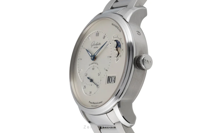 Glashütte PanoMaticLunar steel automatic men's watch 90.02.42.32.24 [2504315]