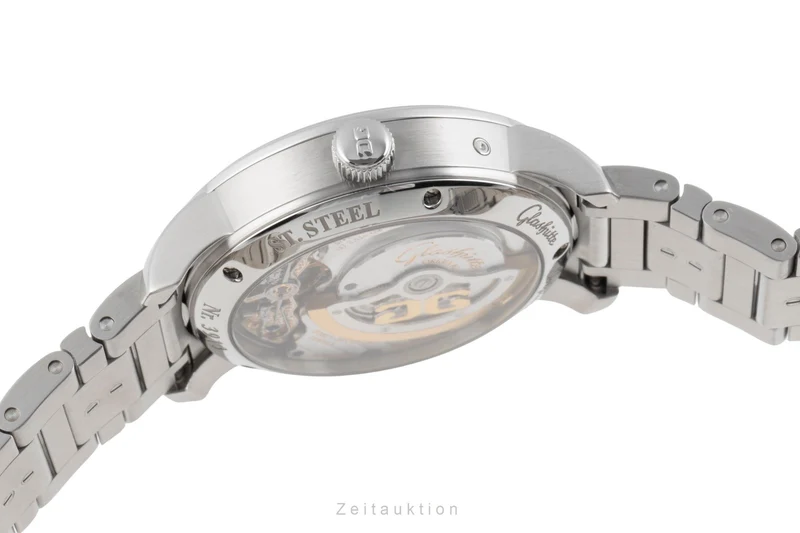 Glashütte PanoMaticLunar steel automatic men's watch 90.02.42.32.24 [2504315]
