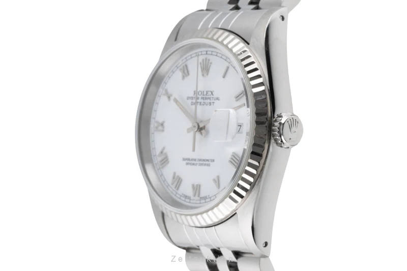 Rolex Datejust steel / white gold automatic men's watch 16234 [2503335]