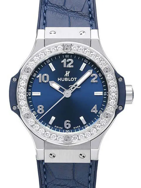 Hublot Big Bang 38 Steel Blue Diamonds 361.SX.7170.LR.1204