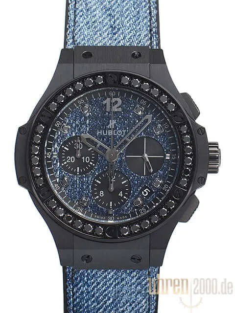 Hublot Big Bang Ceramic Jeans Black Diamonds 341.CX.2740.NR.1200.JEANS