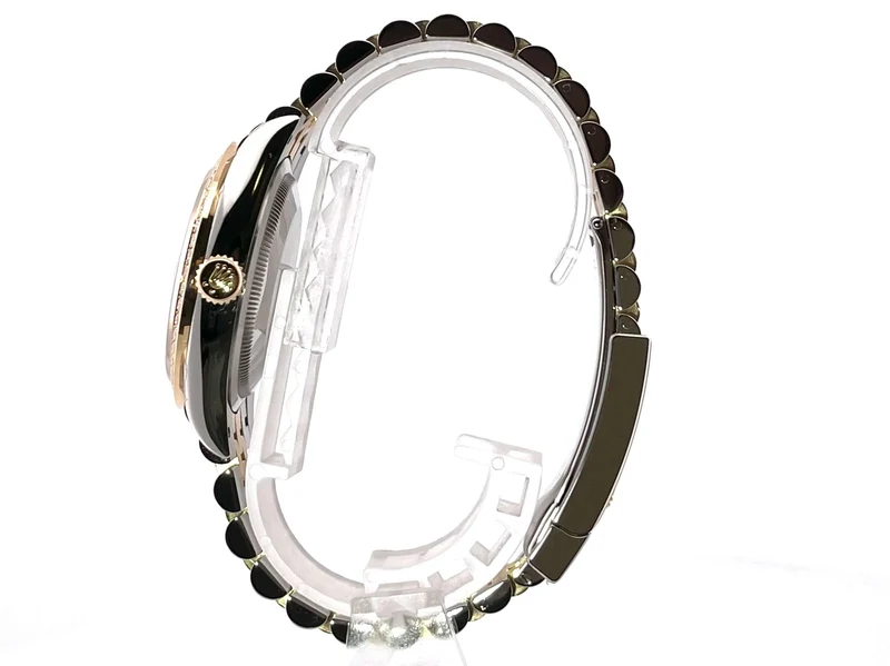 Rolex Datejust 36 126283RBR Diamantlünette Jubile-Band Silber Römisch Diamant