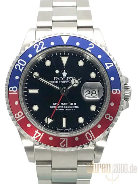 Rolex GMT Master II Ref. 16710 Pepsi aus 2002 K-Serie LC100