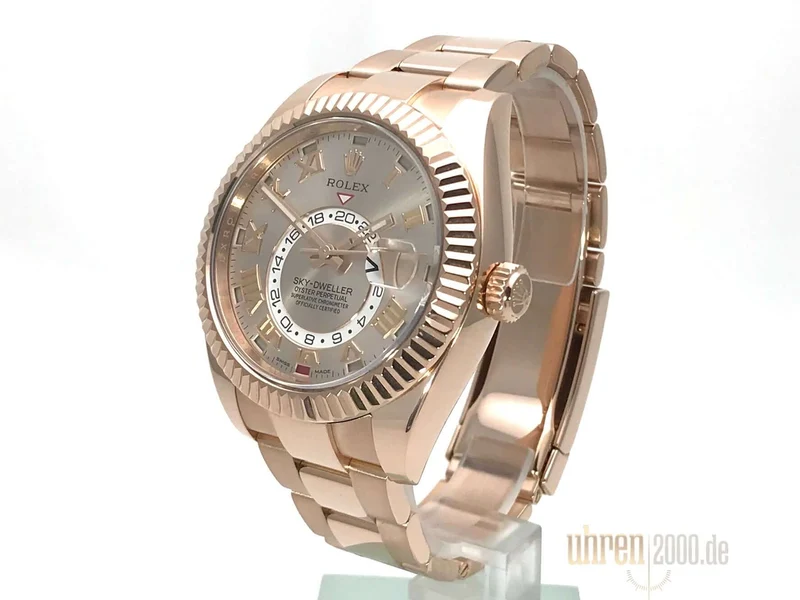 Rolex Sky-Dweller 326935 Everose-Gold LC100 aus 2017