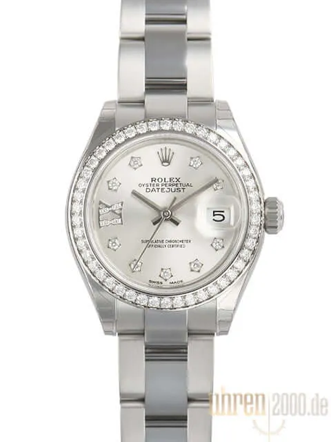 Rolex Datejust 28 279384RBR Silber R Diamant