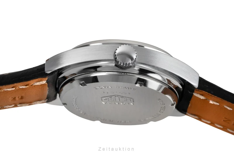 Heuer Monza chronograph chromed brass automatic men's watch 150.511 Vintage [2504491]