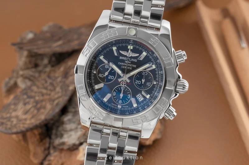 Breitling Chronomat 44 chronograph steel automatic men's watch AB0110 [2504196]