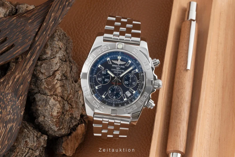 Breitling Chronomat 44 chronograph steel automatic men's watch AB0110 [2504196]