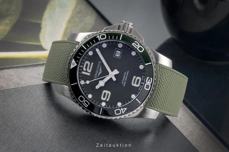 Longines Hydro Conquest steel automatic men's watch L3.781.4.06.9 [2504373]