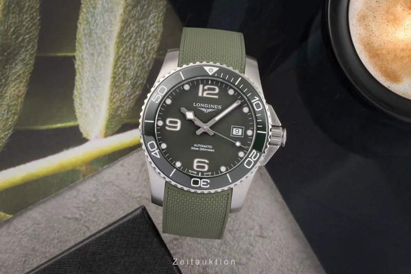 Longines Hydro Conquest steel automatic men's watch L3.781.4.06.9 [2504373]