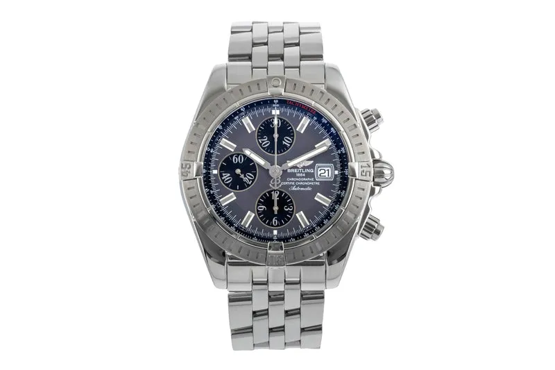 Breitling Evolution chronograph steel automatic men's watch A13356 A156F17PA [2503931]