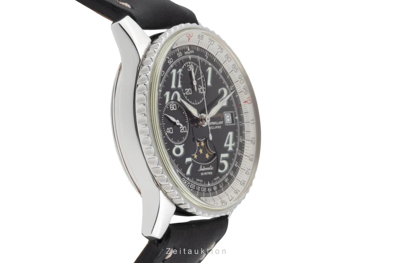 Breitling Montbrillant chronograph steel automatic men's watch A43030 [2503659]
