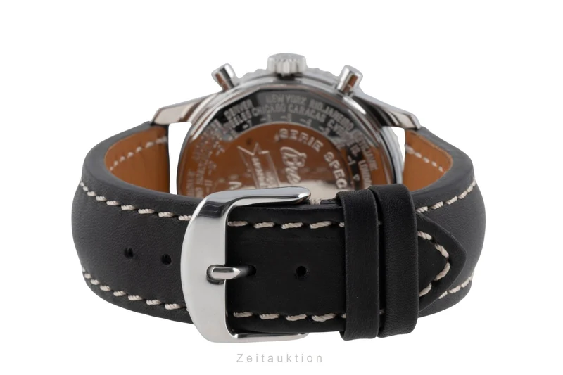 Breitling Montbrillant chronograph steel automatic men's watch A43030 [2503659]