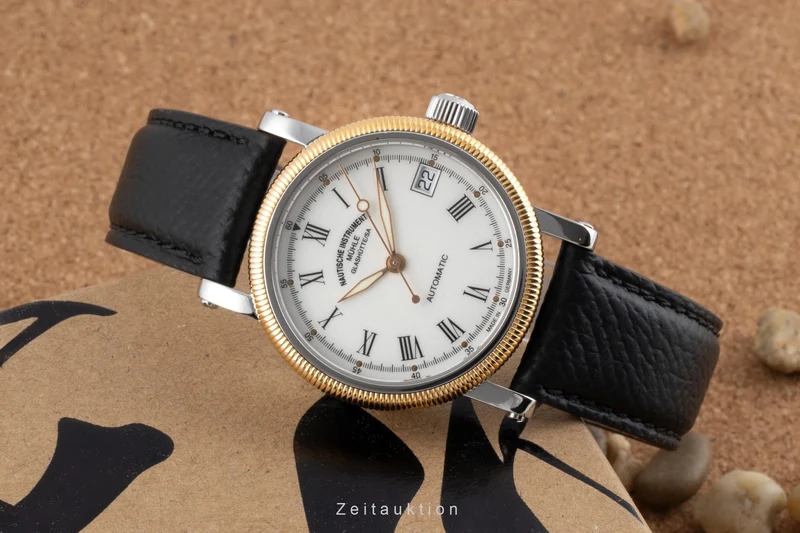 Mühle Medium steel / gold automatic men's watch M1-31-70 [2503878]