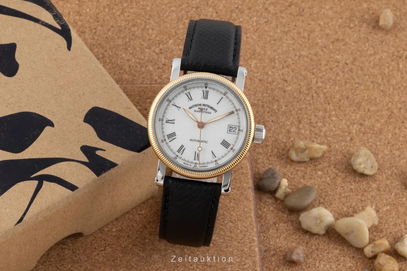 Mühle Medium steel / gold automatic men's watch M1-31-70 [2503878]