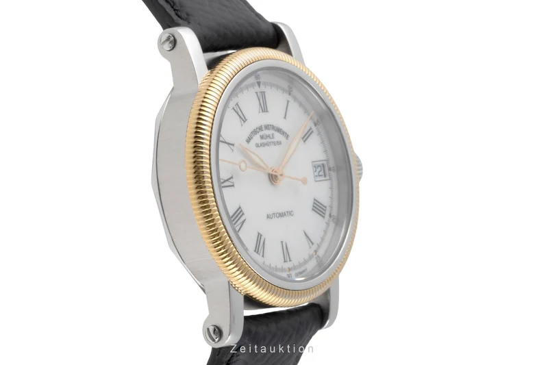 Mühle Medium steel / gold automatic men's watch M1-31-70 [2503878]