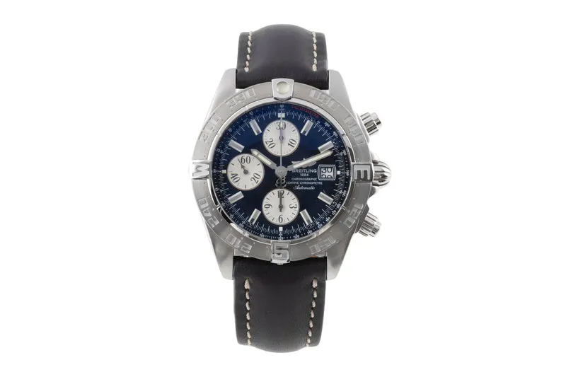 Breitling Galactic chronograph steel automatic men's watch A13364 A131B19PS [2504147]