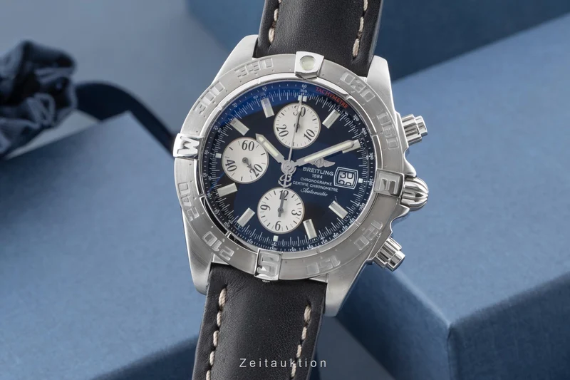 Breitling Galactic chronograph steel automatic men's watch A13364 A131B19PS [2504147]