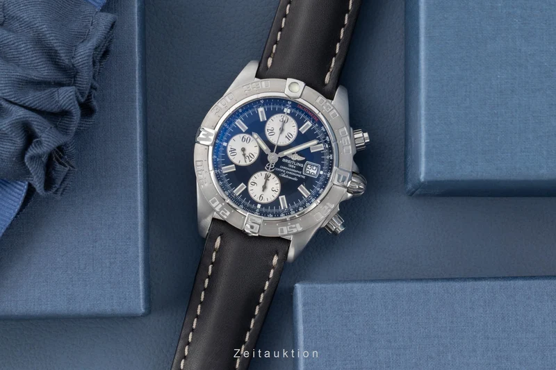 Breitling Galactic chronograph steel automatic men's watch A13364 A131B19PS [2504147]