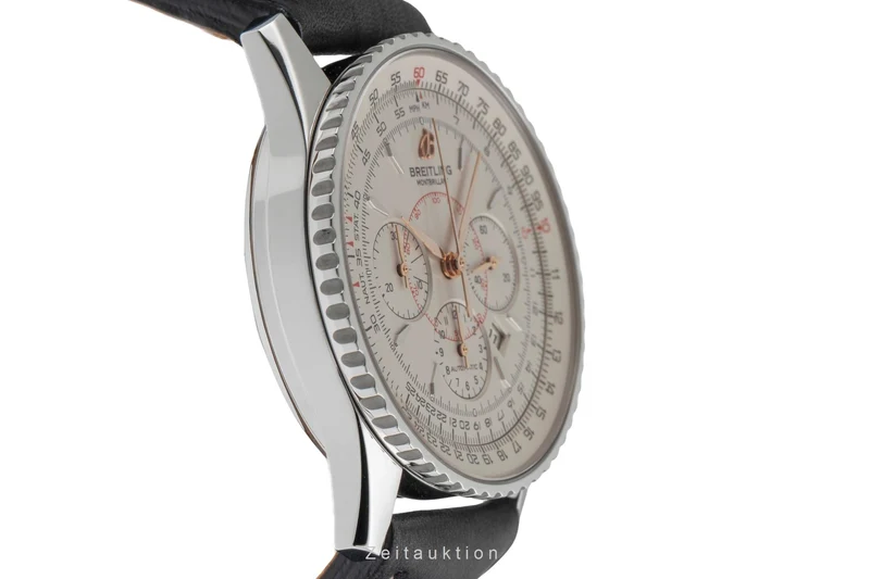 Breitling Montbrillant chronograph steel automatic men's watch A41370 [2504455]