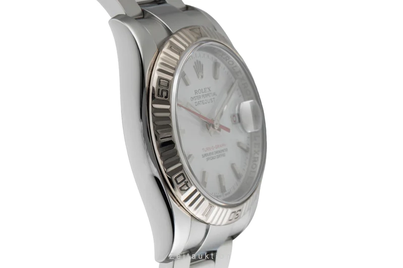 Rolex Datejust Turn-O-Graph steel / white gold automatic men's watch 116264 [2503488]